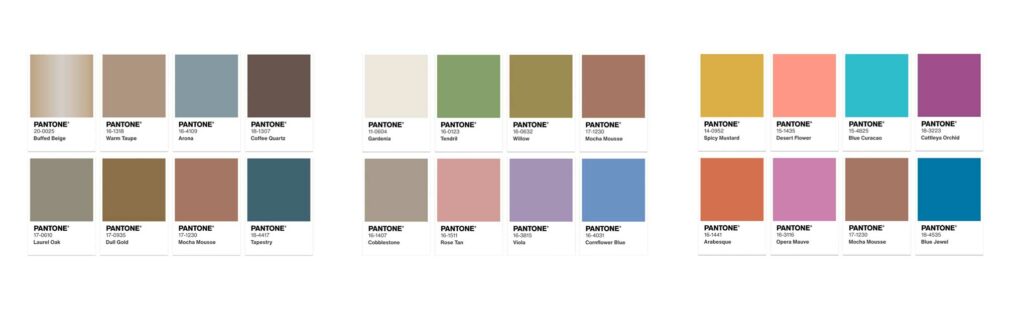 mousse color palettes